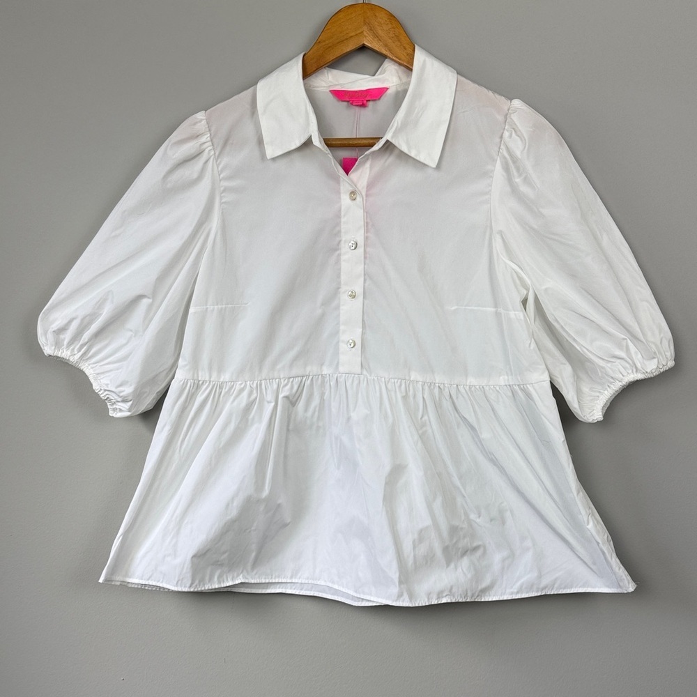 Lilly Pulitzer Crissa Short Sleeve Top. Size M.